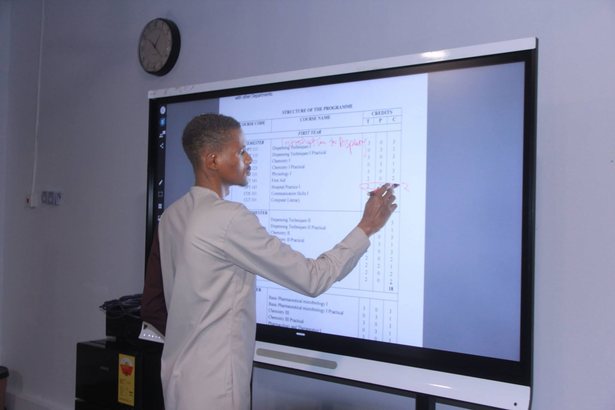 MLHTS Registrar at work